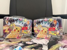 Pokémon Sealed Collector Chest Surging Sparks Theme Pikachu Lunch Box picture