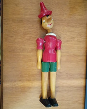 Vintage Italian Pinocchio  12” Wood picture