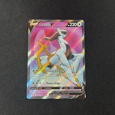 Arceus V 165/172 Ultra Rare Brilliant Stars Pokemon Holo Near Mint picture