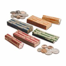 100 Coin Wrappers (25 of each: Penny, Nickel, Dime, Quarter) or custom mix picture