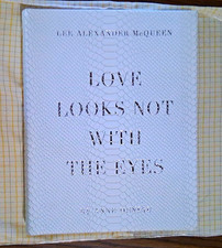 RARE Alexander McQueen Love Looks Not with the Eyes - White Alligator Skin Cover picture