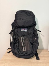JanSport Big Bear 63 Hiking Backpack Hip Belt Padded Straps Black picture