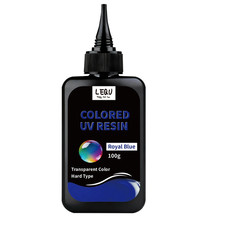 UV Resin, 12-Color Solid-Color UV Resin Set, Odorless Low-Shrinkage UV Colored R picture