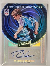 2025-26 Panini Prestige EFL Shutter Signatures ROBBIE KEANE #SS-RK Coventry City picture