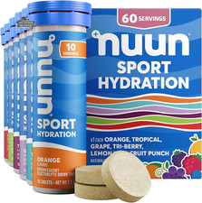 Nuun Sport Electrolyte Tablets Mixed Flavors 60 Servings picture