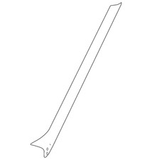 Genuine Land-Rover Front Molding LR076494 picture