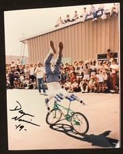 DAVE NOURIE Autographed Glossy 8x10 Photo ~GT Hutch, VDC RL20 ii Haro Master JMC picture
