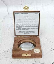 Convex Natural Wooden Forestry Suppliers Spherical Crown Densiometer Handcraft picture