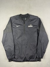 Nike Providence Friars Windbreaker Size Medium Quarter Zip Pullover NCAA Dri Fit picture