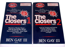 The Closers Parts 1 and 2 Books Two Book Set Sales Closer's Bible Ben Gay III  picture