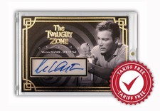 WILLIAM SHATNER Signed/Autographed Custom Card - The Twilight Zone picture
