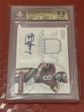 🔥💎2012 Panini National Treasures Game Worn Patch Auto /25 BGS 9.5 💎🔥 picture
