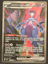 Rocket's Mewtwo ex SV10s 177/138 SAR Glory of Team Rocket SIR Pokemon Indonesia picture