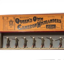 W.Britain #114 Queen’s Own Cameron Highlanders (8 Figures) picture