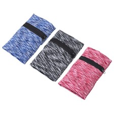 3Pcs Wrist Pouch Wrist Wallet Sports Wristband Wallet with Zipper 3 Color picture