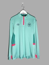Brentford FC Umbro Pro Training 1/4 Zip Football Soccer Pullover picture