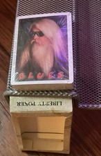 Vtg LEON RUSSELL - Liberty Crusader BLUES Deck Playing Cards - SEALED NOS RARE picture
