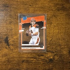 2020 Panini Chronicles - Clearly Donruss Rated Rookie Joe Burrow #RR-JB (RC) picture