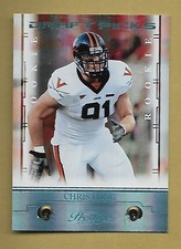 CHRIS LONG 2008 DONRUSS PLAYOFF ROOKIE RC SP INSERT CARD #'D /999 NFL RAMS picture