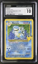 🐢🐢🐢 CGC 10 Blastoise Holo 2/102 Celebrations Classic Collection Pokemon 2021 picture