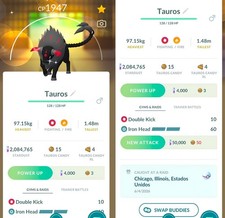 Pokemón Shiny Tauros Paldea (Blaze) | Tr-de Registered or not | Tr-de Go✨ picture