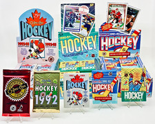 [RARE] 1990-1993 Vintage NHL Hockey O-Pee-Chee Five (5) Pack Factory Sealed Lot picture