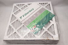 (4-Pk) Filterbuy Pleated Air Filter MERV 8 Silver 15-3/4-In x 15-3/4-In x 3/4-In picture