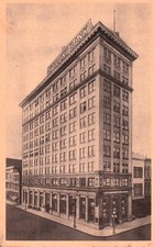 Evansville Indiana Citizens National Bank Building Main Street Vtg Postcard 43A picture