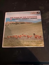 25 Favorite Cowboy Songs LP by The Sons Of The Pioneers vinyl 1956 VG+/VG picture