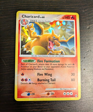 Pokemon TCG Charizard Platinum 1/99 Cracked Ice Holo Rare 140 HP Eng 2009 picture