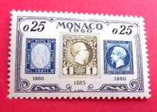 MONACO  stamp Sc #461 MNH - Stamps of SARDINIA AND FRANCE 1960 -  picture