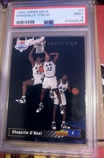 1992-93 Upper Deck -Shaquille O'Neal #1 (RC) PSA 9💎#1 DRAFT PICK SHAQ ROOKIE 1A picture