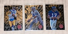 1997 Pinnacle Inscriptions Artist Proof - Troy Aikman, Tony Banks, Dave Brown picture