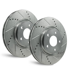 For Audi A4 (09-20), Audi A5 Quattro (08-17), Audi Q5 (09-17) Rear D&S Rotors picture