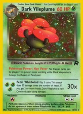 Dark Vileplume - 13/82 - Pokemon Team Rocket Unlimited Holo Rare Card WOTC NM picture