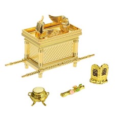 Biblical Ark of the Covenant Replica - Tabernacle Model with Aaron's Rod, Manna picture