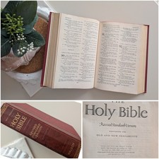 vintage 1952 Holy Bible Revised Standard Version (RSV) Thomas Nelson & Sons picture