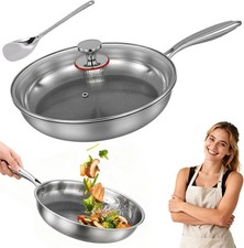 2025 New Titanium Hammered Pan Pro with Lid, Titanium Pans for Cooking -Durable picture