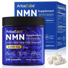 NMN Supplement, NMN Complex- 120 Veggie Capsules | High Purity NAD+ Precursor wi picture