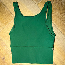 lululemon Align Ribbed tank Support Green Size 0 picture