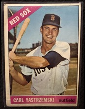 1966 Topps Baseball Carl Yastrzemski #70 Boston Red Sox picture