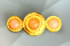 Vintage Givenchy Brooch Bar Pin Runway 1980s Givenchy Logo picture