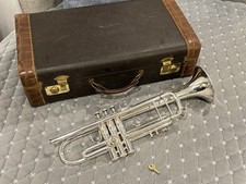 Vincent Bach Stradivarius Bb Trumpet 37 Silver Plated Time Capsule 1974 Mint picture