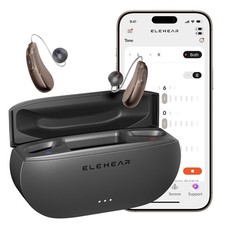 ELEHEAR Beyond 2 Pro OTC Hearing Aids Bluetooth Rechargeable AI Noise Reduction picture