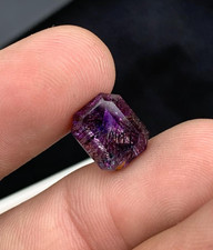 5.05 ct AAA+ quality Rare rutile amethyst loose gemstone from africa picture