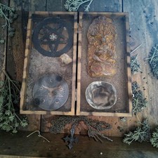 Satanic Shrine Devotee Offering Box, Dark Arts picture