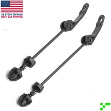 1 Pair Front/Rear Skewers Road Mountain MTB Wheel Hub Quick Release Bike Axle picture