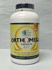 Ortho Molecular Products Orthomega Softgels - 180 Count picture