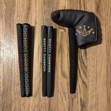 Scotty Cameron Grip Lot - Pistolero Dancing Gold California Putter Grip Rare  picture