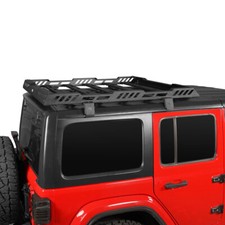 Fit 18-25 Jeep Wrangler JL/JT Top Roof Cargo Rack Luggage Carrier Steel Assembly picture